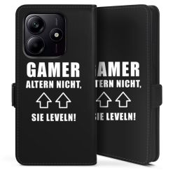 Sideflip mit Lasche schwarz