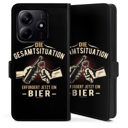 Sideflip mit Lasche schwarz