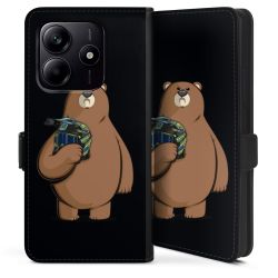 Sideflip mit Lasche schwarz