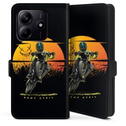 Sideflip mit Lasche schwarz