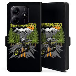 Sideflip mit Lasche schwarz