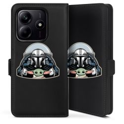 Sideflip mit Lasche schwarz