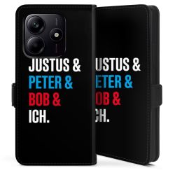 Sideflip mit Lasche schwarz