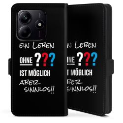 Sideflip mit Lasche schwarz