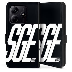 Sideflip mit Lasche schwarz