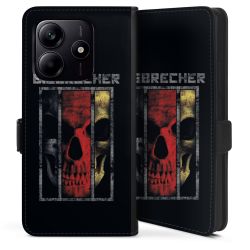 Sideflip mit Lasche schwarz