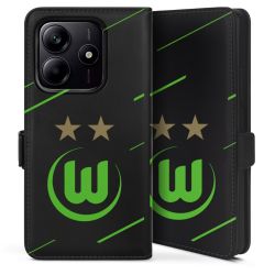 Sideflip mit Lasche schwarz