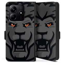 Sideflip mit Lasche schwarz