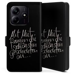 Sideflip mit Lasche schwarz