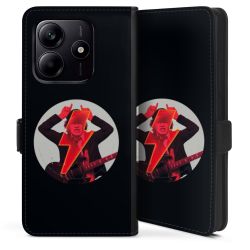 Sideflip mit Lasche schwarz