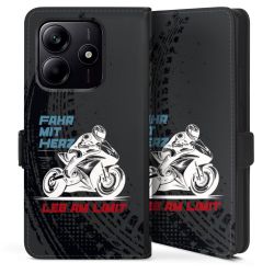 Sideflip mit Lasche schwarz