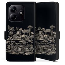 Sideflip mit Lasche schwarz