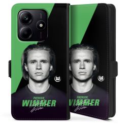 Sideflip mit Lasche schwarz