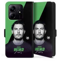 Sideflip mit Lasche schwarz