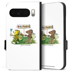 Sideflip with flap  black