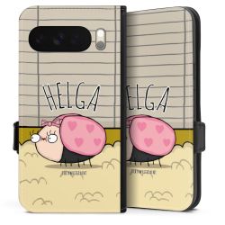 Sideflip mit Lasche schwarz