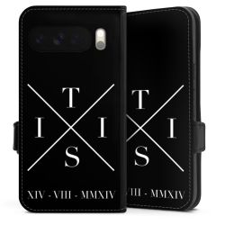 Sideflip mit Lasche schwarz