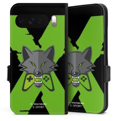 Sideflip mit Lasche schwarz