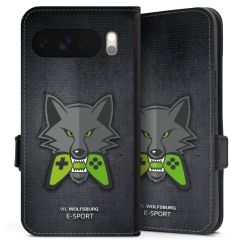 Sideflip mit Lasche schwarz