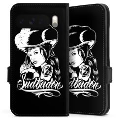 Sideflip mit Lasche schwarz