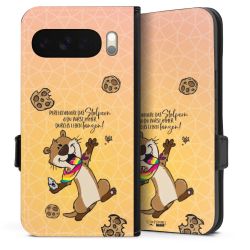 Sideflip mit Lasche schwarz