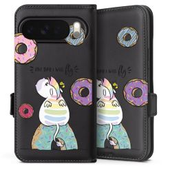 Sideflip mit Lasche schwarz