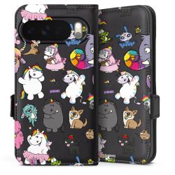 Sideflip mit Lasche schwarz