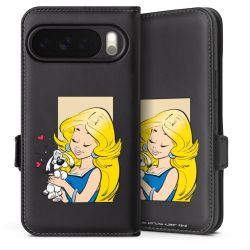 Sideflip mit Lasche schwarz