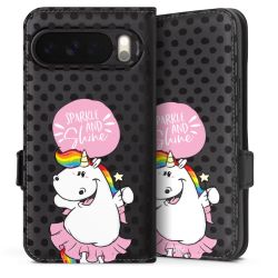 Sideflip mit Lasche schwarz