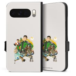 Sideflip mit Lasche schwarz