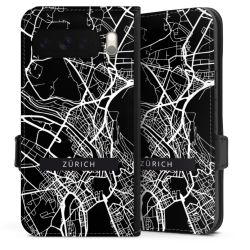 Sideflip mit Lasche schwarz