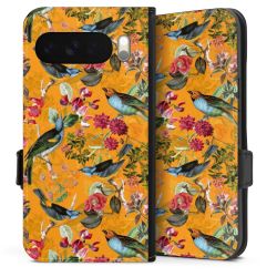 Vogels Bloemen Behang