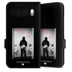 Sideflip mit Lasche schwarz