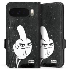 Sideflip mit Lasche schwarz