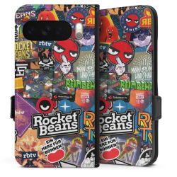 Sideflip mit Lasche schwarz