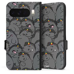 Sideflip mit Lasche schwarz