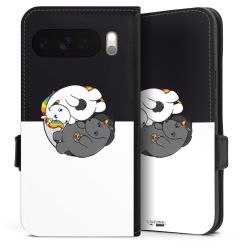 Sideflip mit Lasche schwarz