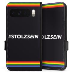 Sideflip mit Lasche schwarz