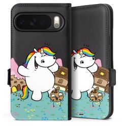 Sideflip mit Lasche schwarz