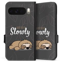 Just Do It Slowly Sloth Grey