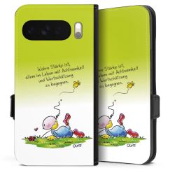 Sideflip mit Lasche schwarz