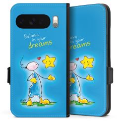 Sideflip mit Lasche schwarz