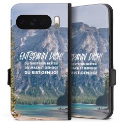 Sideflip mit Lasche schwarz