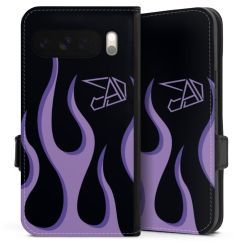 Sideflip mit Lasche schwarz