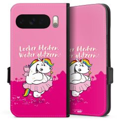 Sideflip mit Lasche schwarz