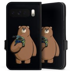 Sideflip mit Lasche schwarz