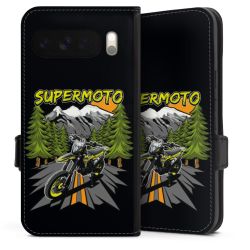 Sideflip mit Lasche schwarz