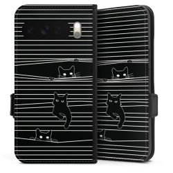 Sideflip with flap  black