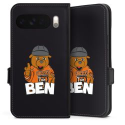 Sideflip mit Lasche schwarz