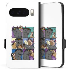 Sideflip mit Lasche schwarz